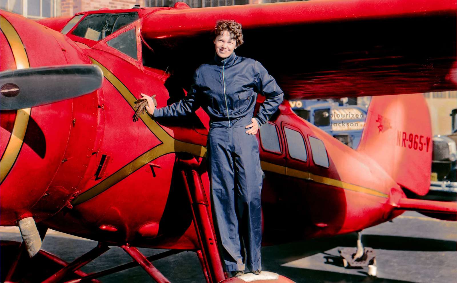 Amelia Earhart: Das Rätsel des verlorenen Piloten Online-Puzzle