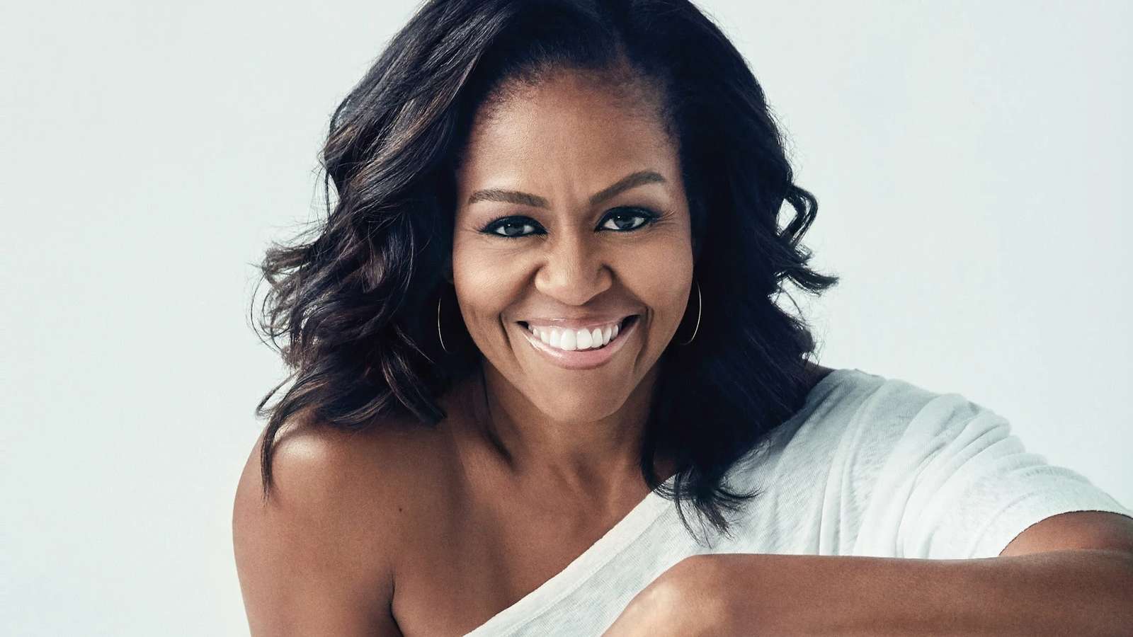 Piezas inspiradoras: Rompecabezas de Michelle Obama puzzle online a partir de foto