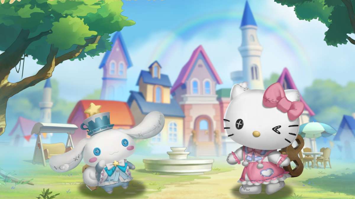 Hello Kitty и Cinnamoroll онлайн пъзел