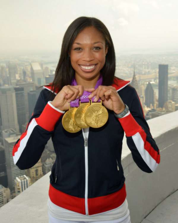 Allyson Felix puzzle online from photo