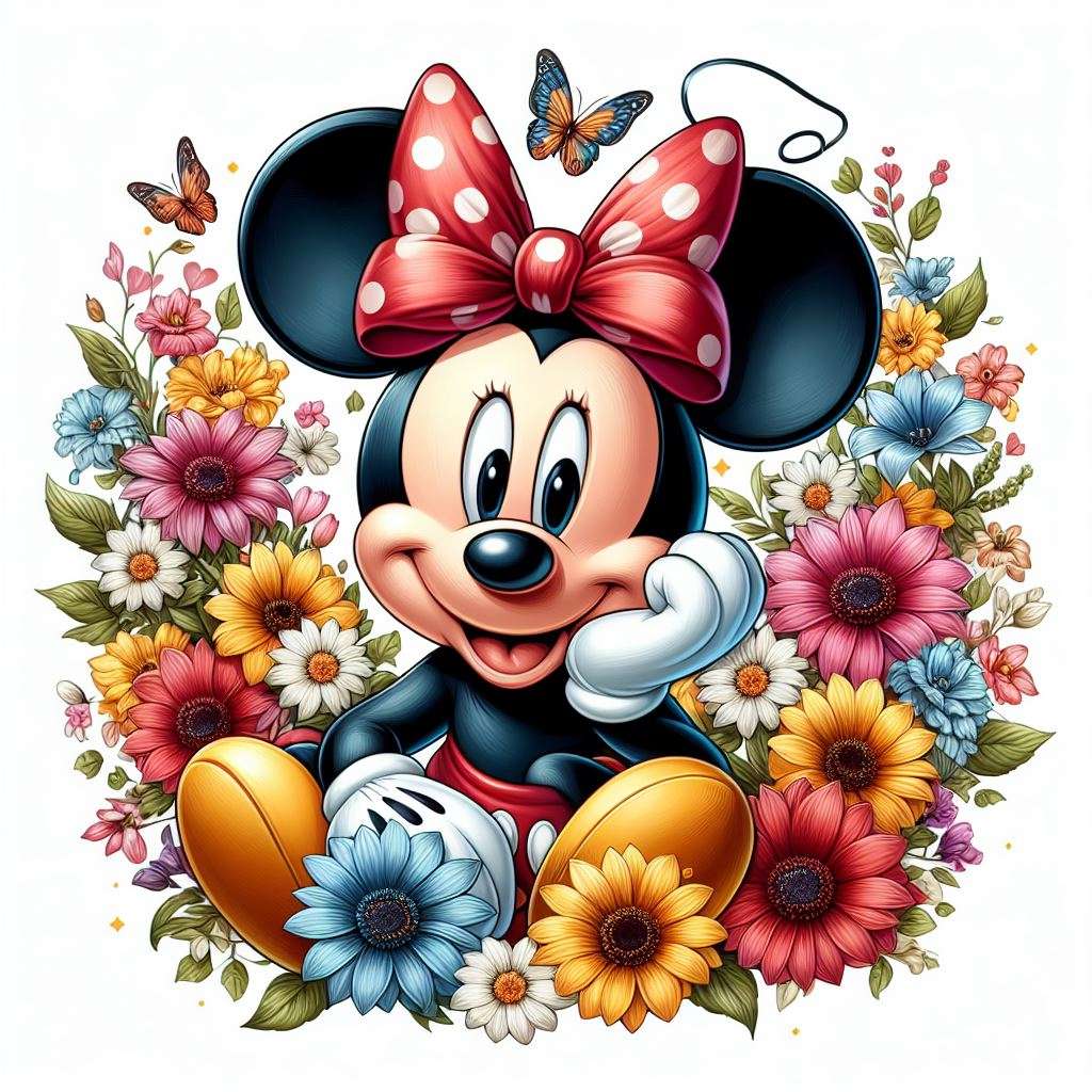 Mickey puzzle online a partir de fotografia