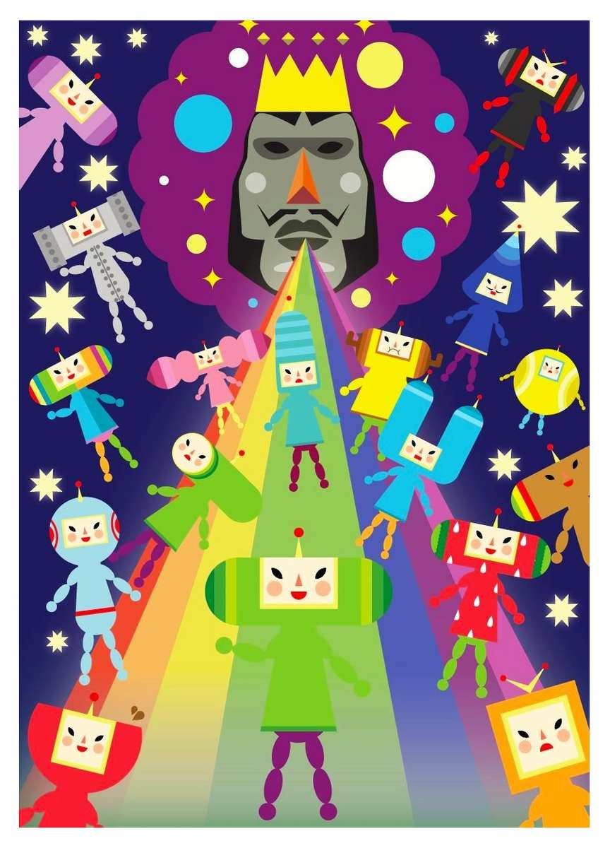 Katamari - Cousins in Space puzzle online from photo