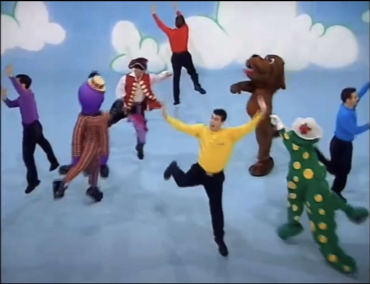 the wiggles I am a dnacer puzzle online from photo