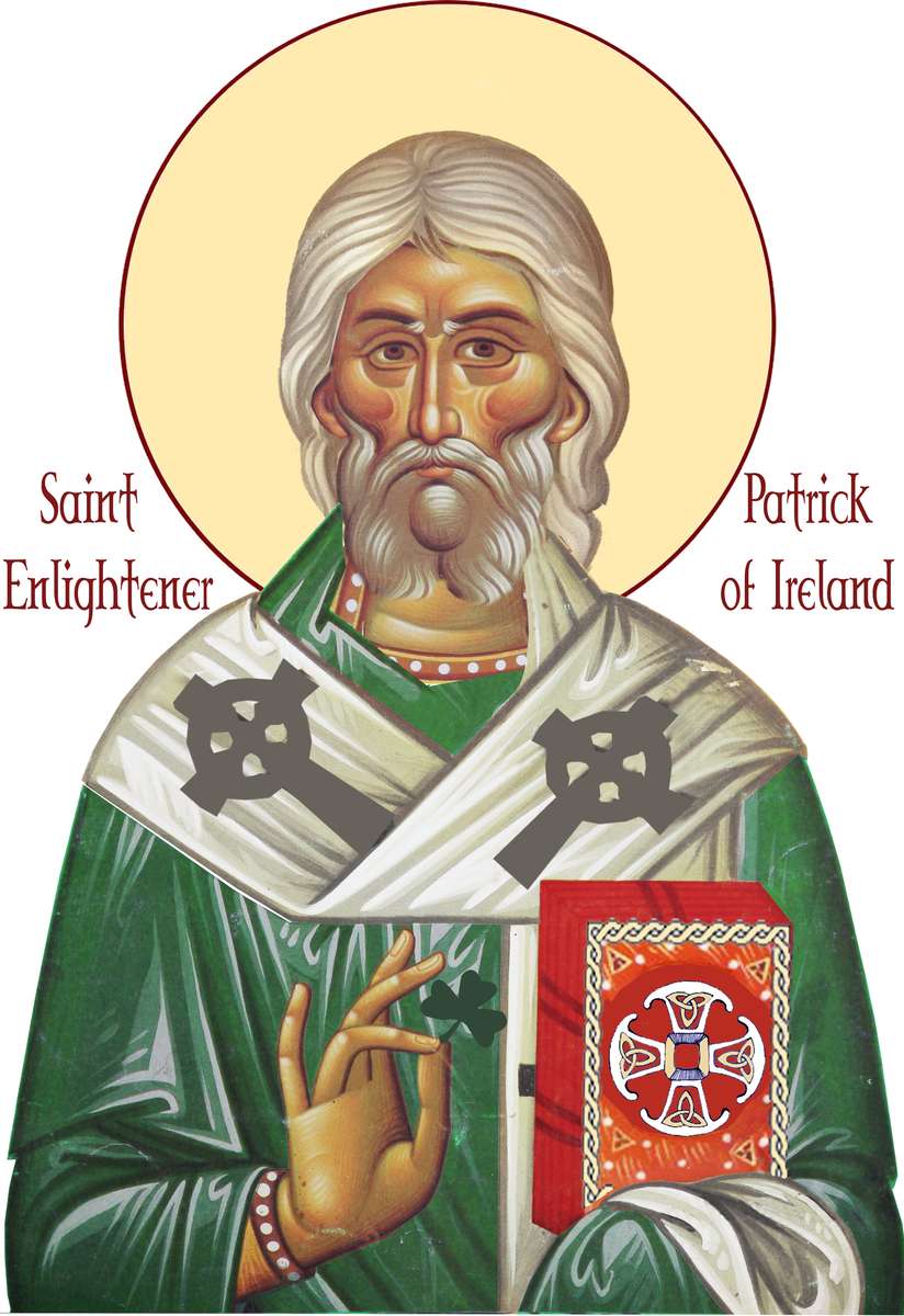 Sfântul Patrick puzzel online van foto