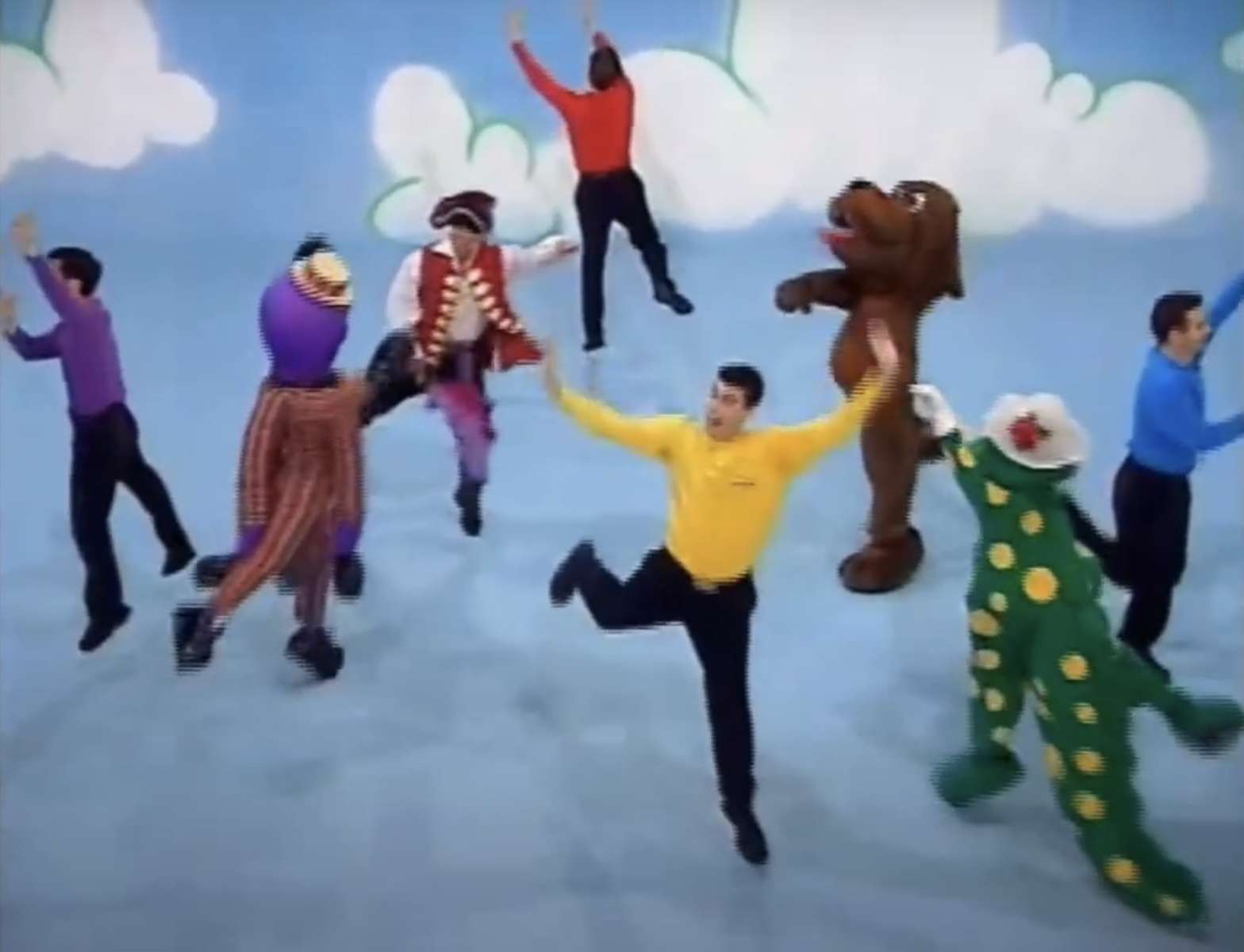 the wiggles i am a dancer online puzzle