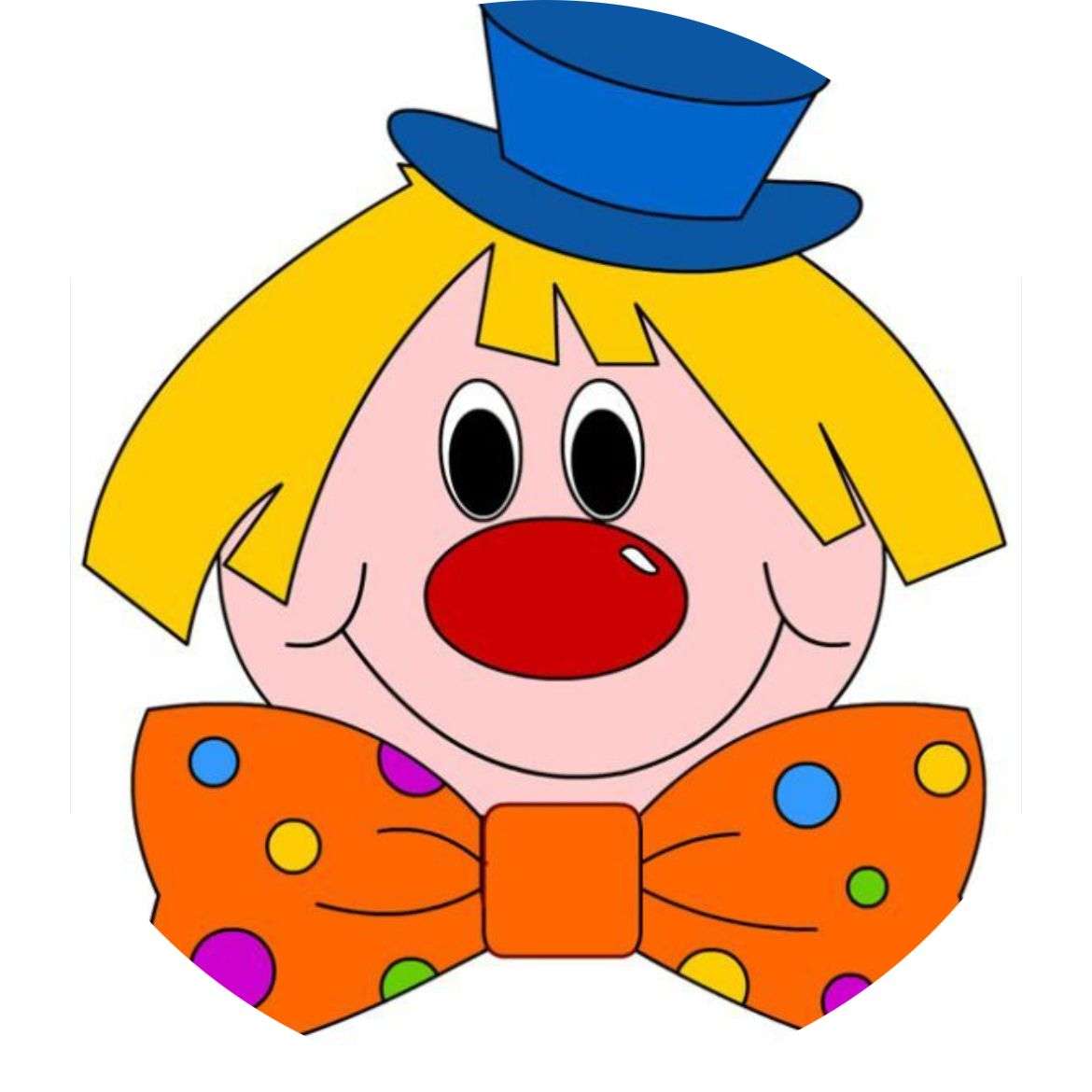 cheerful clown online puzzle