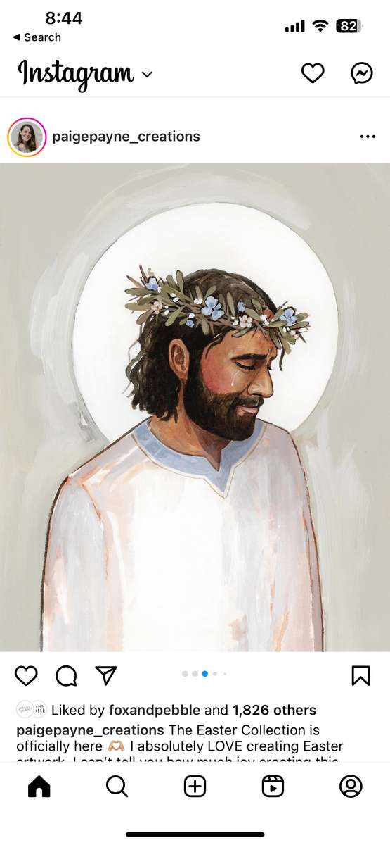 Jesus Kristus pussel online från foto