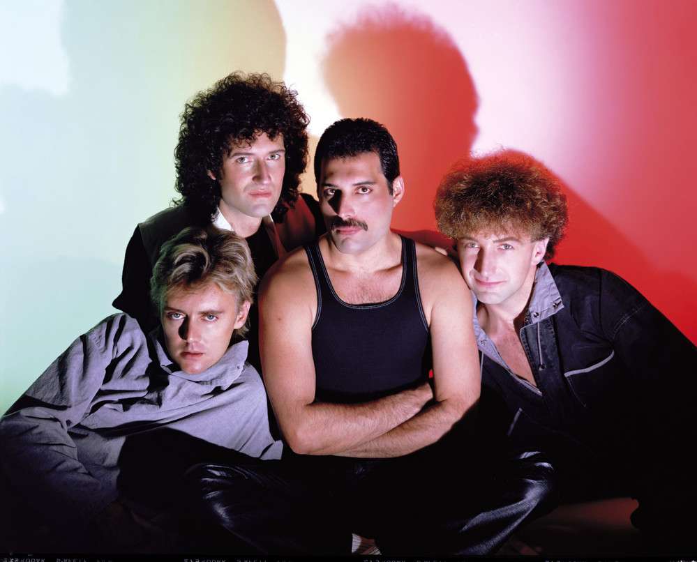 Queen-Band Online-Puzzle vom Foto