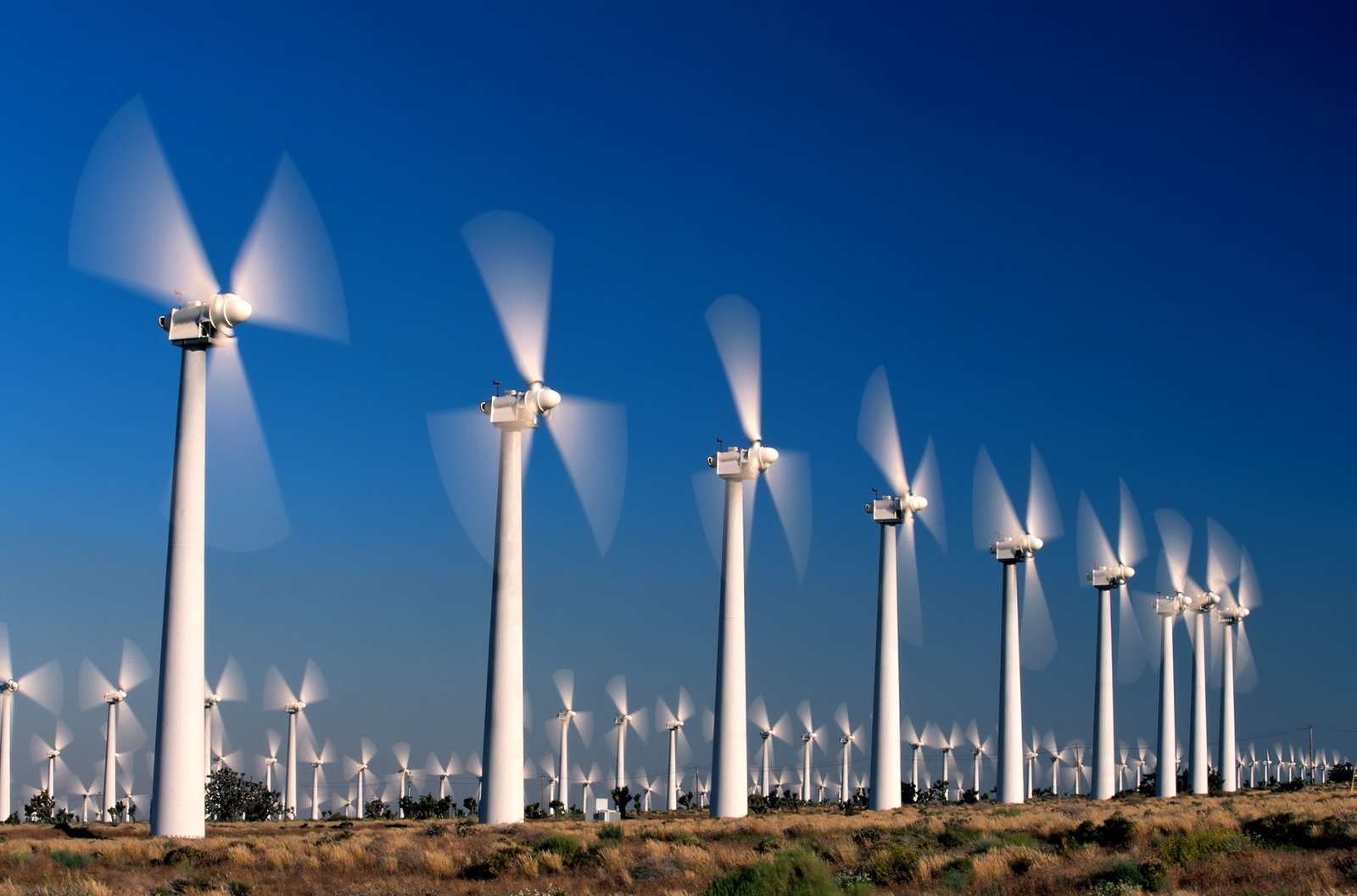 Вітрові турбіни онлайн пазл