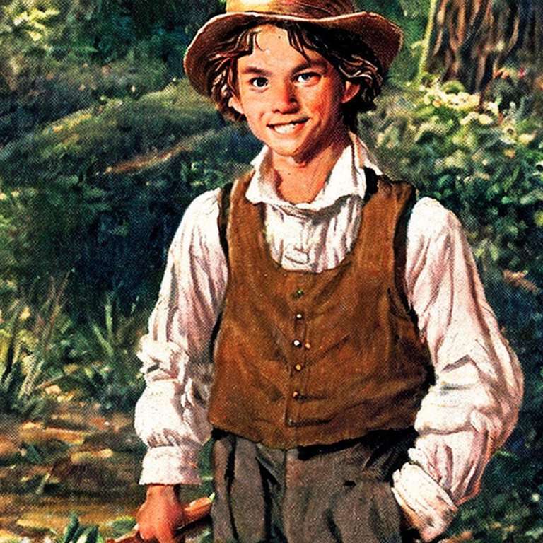 Tom Sawyer puzzle online from photo