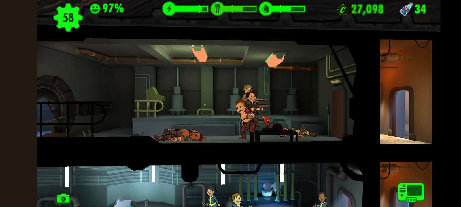 Fallout Shelter online puzzle