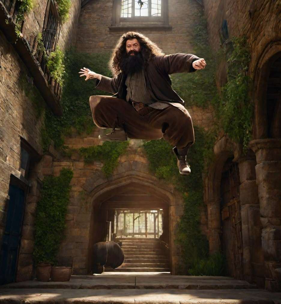 Kung Fu Hagrid online puzzel