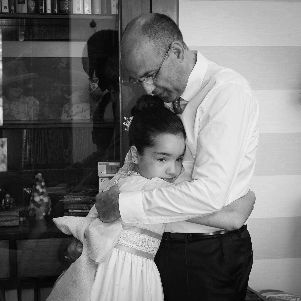 Far-dotter kärlek pussel online från foto