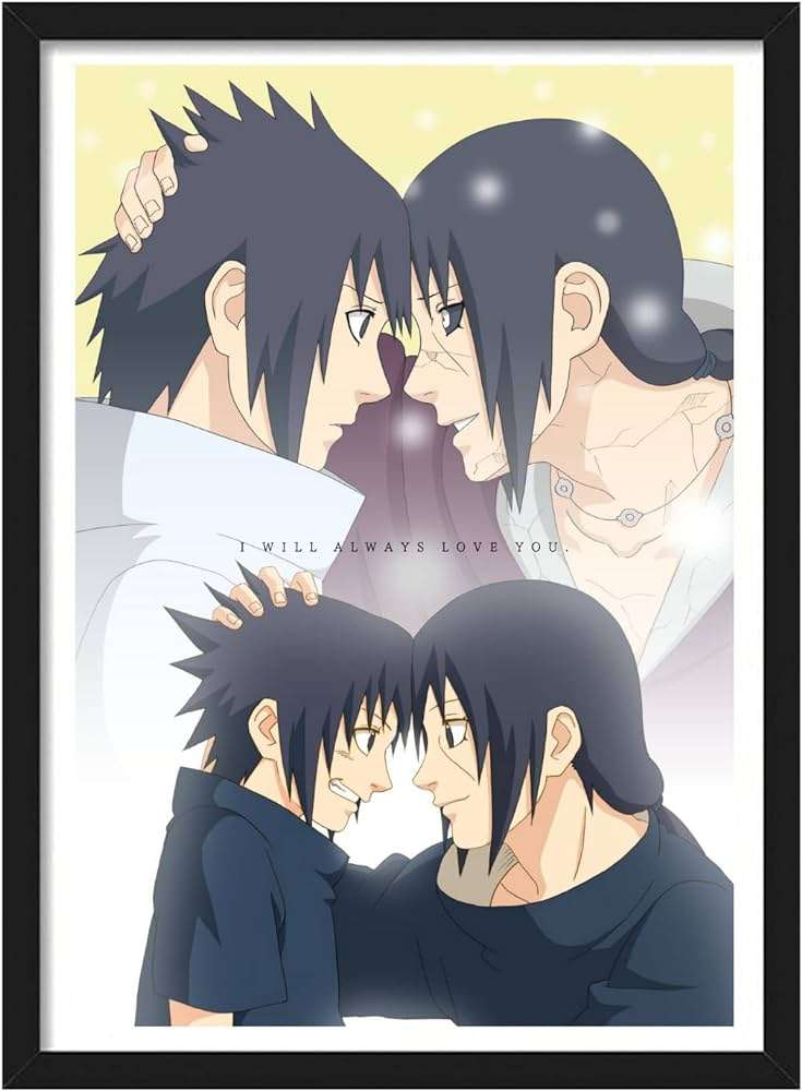 Sasuke and itachi puzzle online from photo