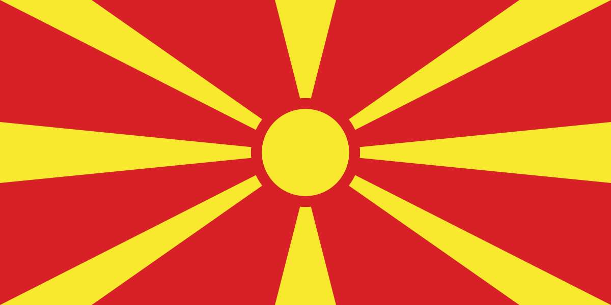 マケドニアの国旗 写真からオンラインパズル