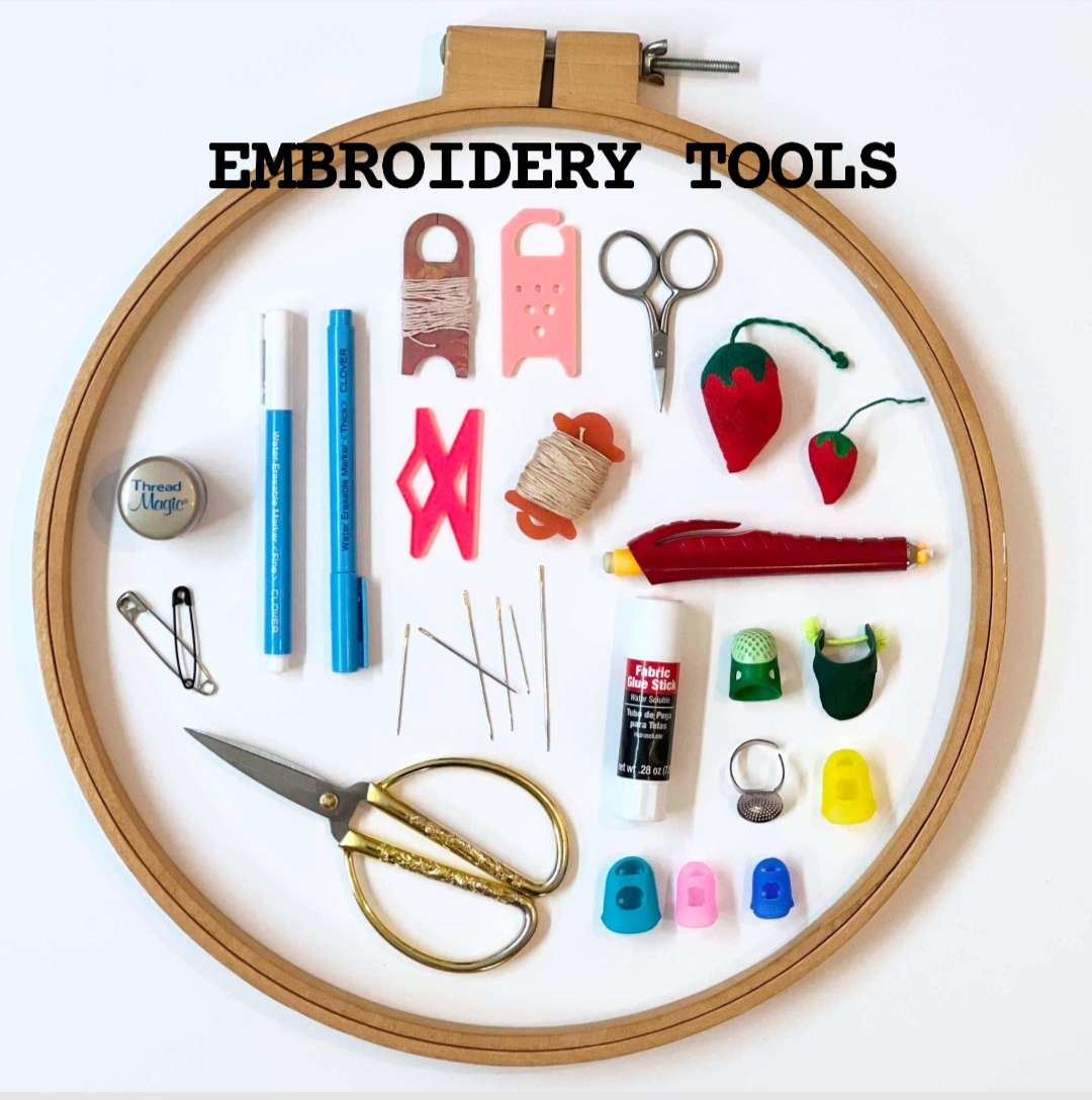 Embroidery tools online puzzle