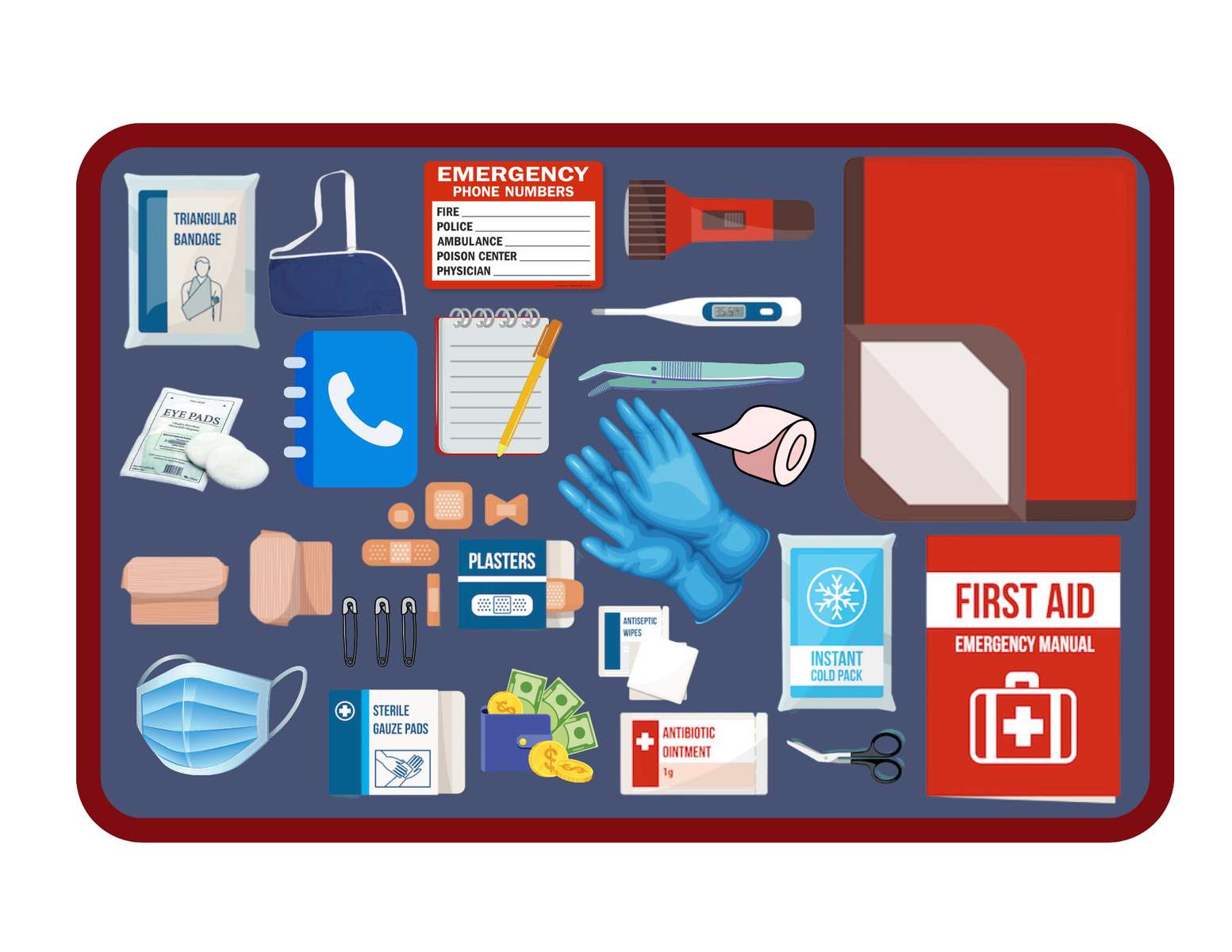 First aid Kit puzzle online from photo