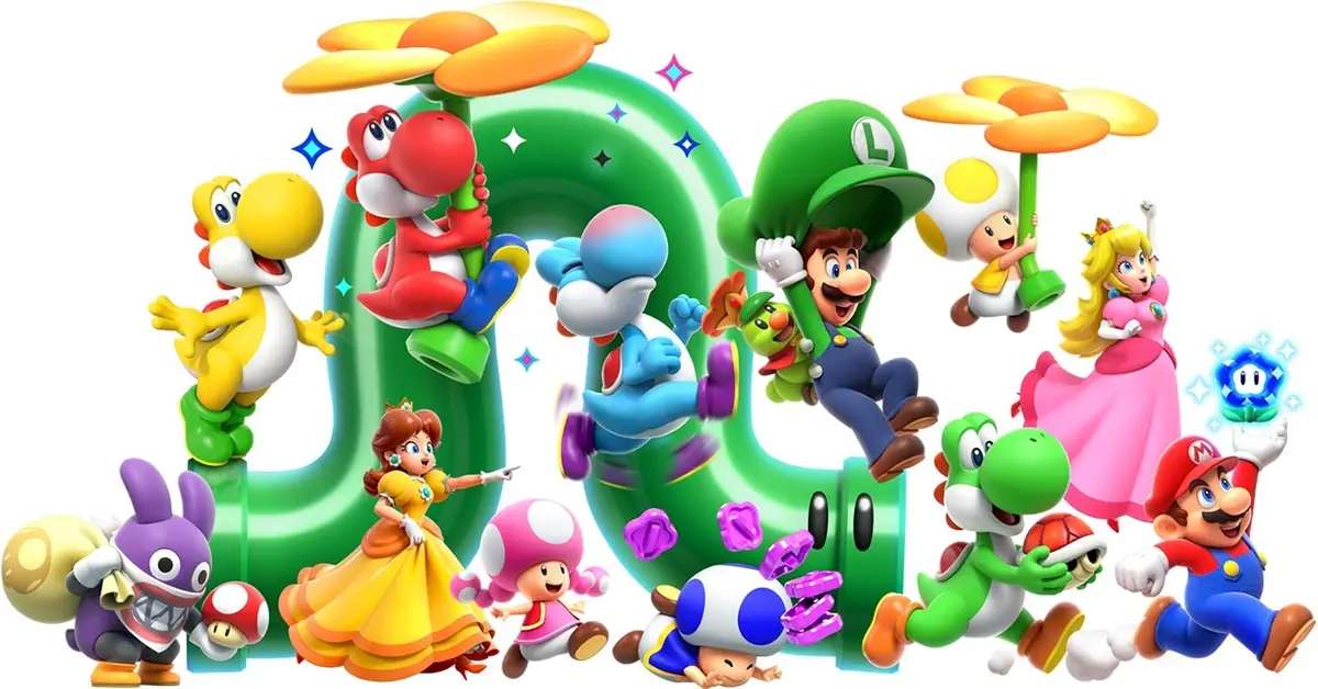 Super Mario Bros.: Wunder Online-Puzzle
