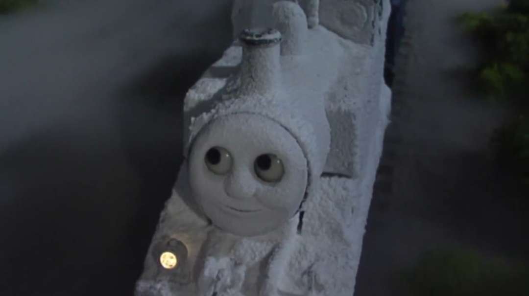 Thomas y sus amigos el poder de la harina. puzzle online a partir de foto