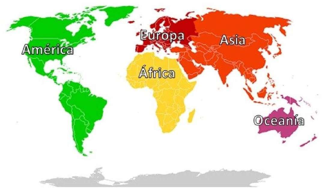 континентите онлайн пъзел от снимка