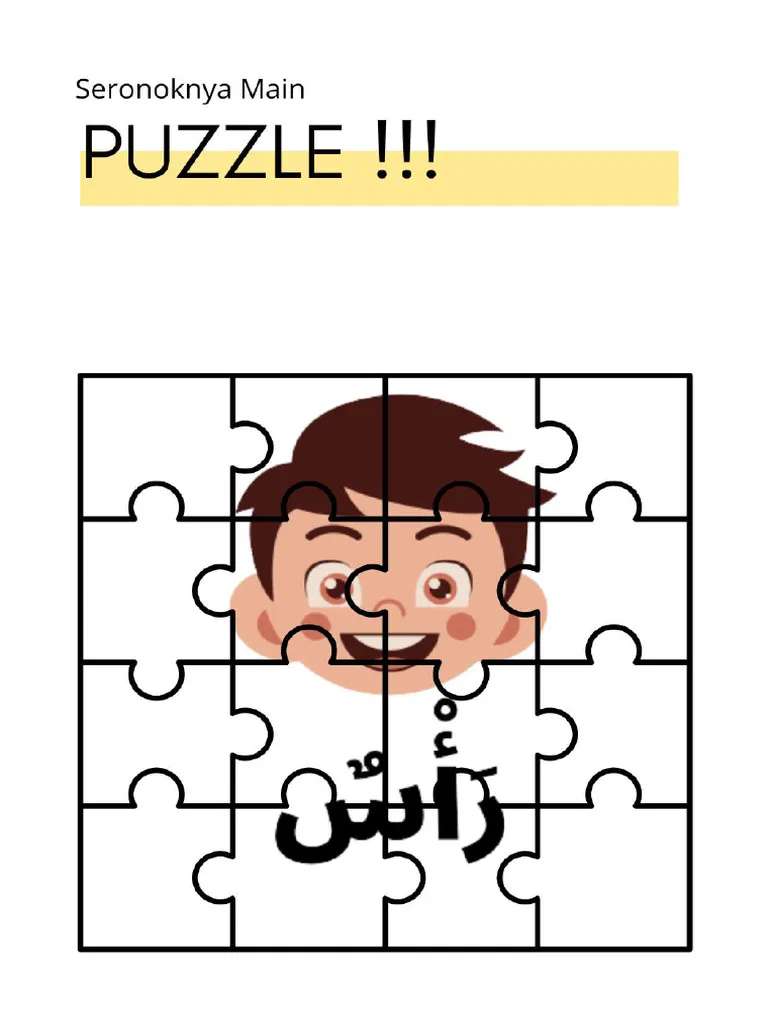 angota badan puzzle online