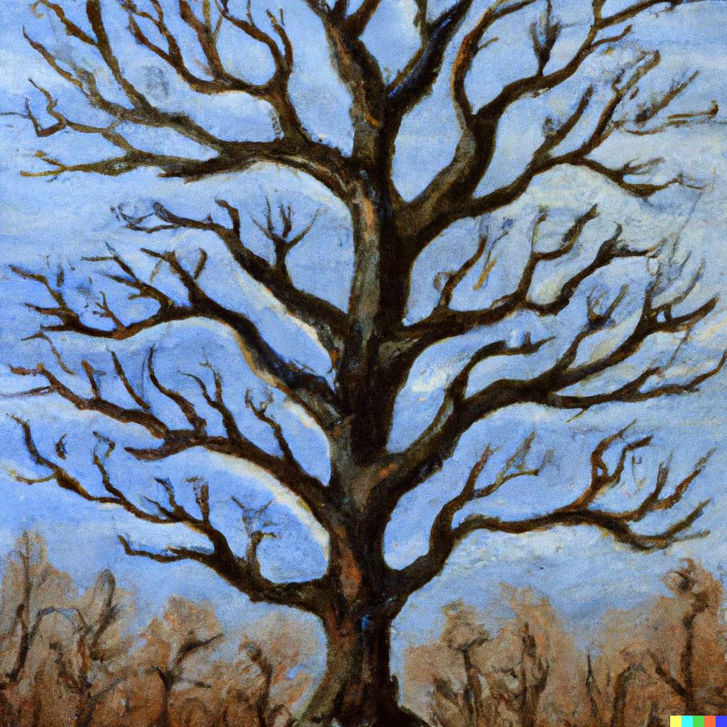 Oak Tree puzzle online from photo