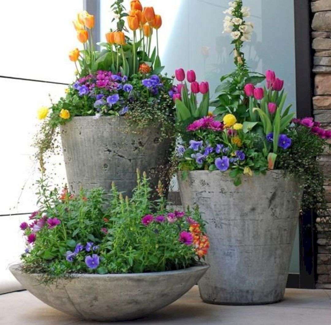 Flower Pots online puzzle