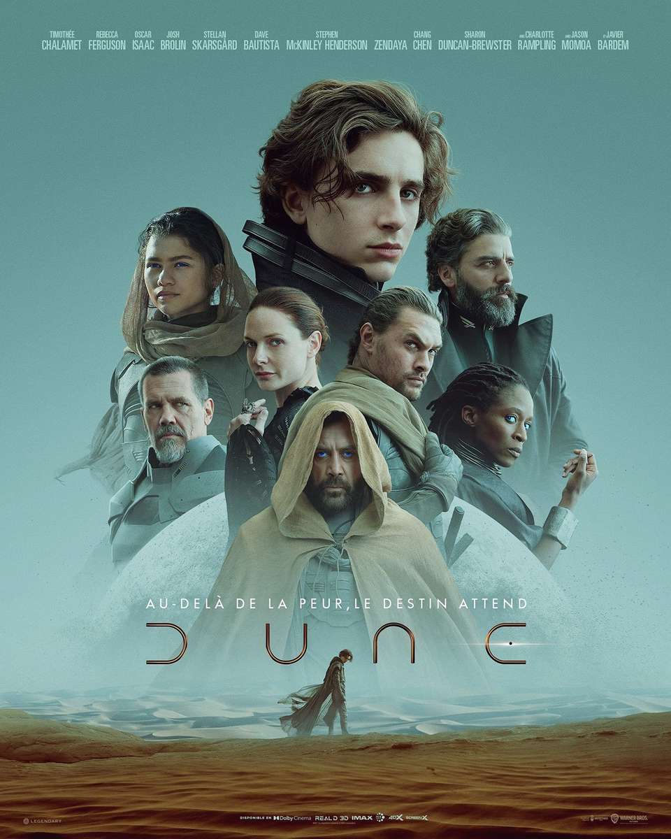 Плакат Dune 1 онлайн пъзел от снимка