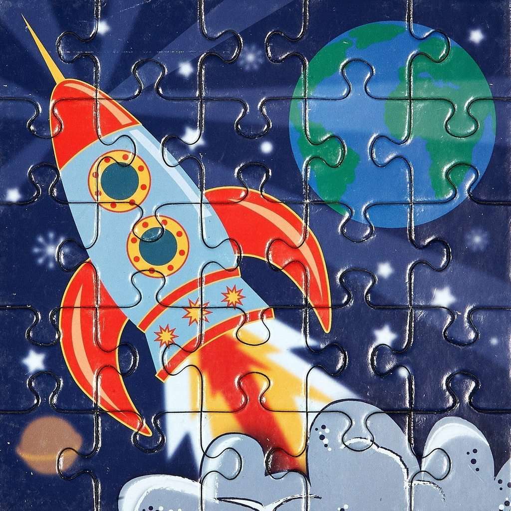 Merg în spațiu! puzzle online
