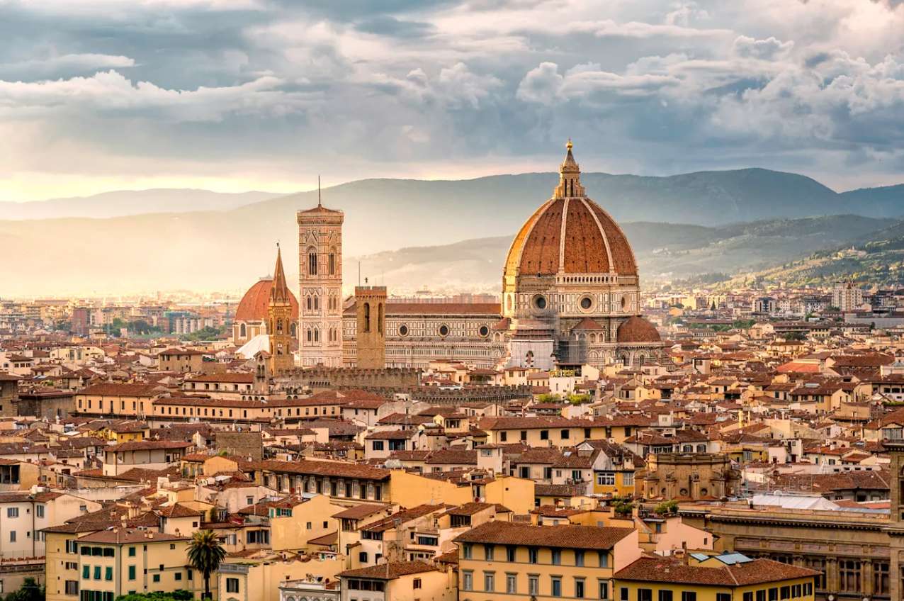 pohled na Florencii online puzzle