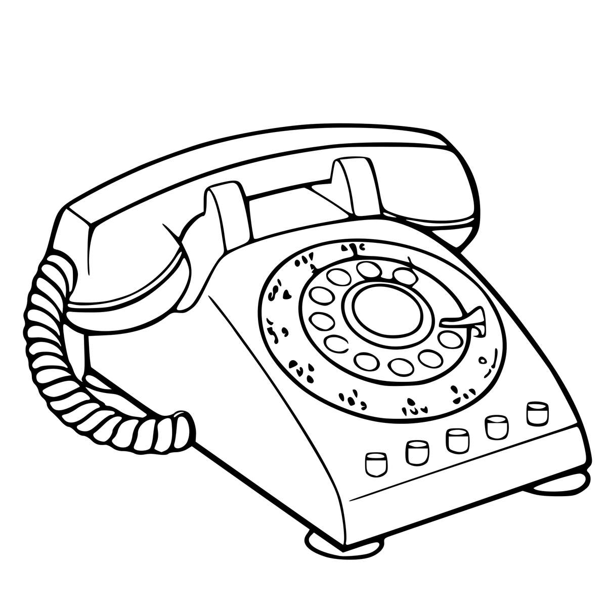 Telephone puzzle online from photo