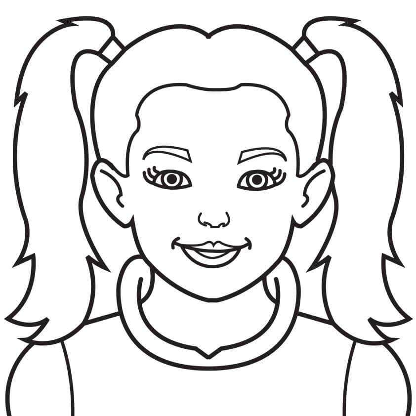 girl face puzzle online from photo