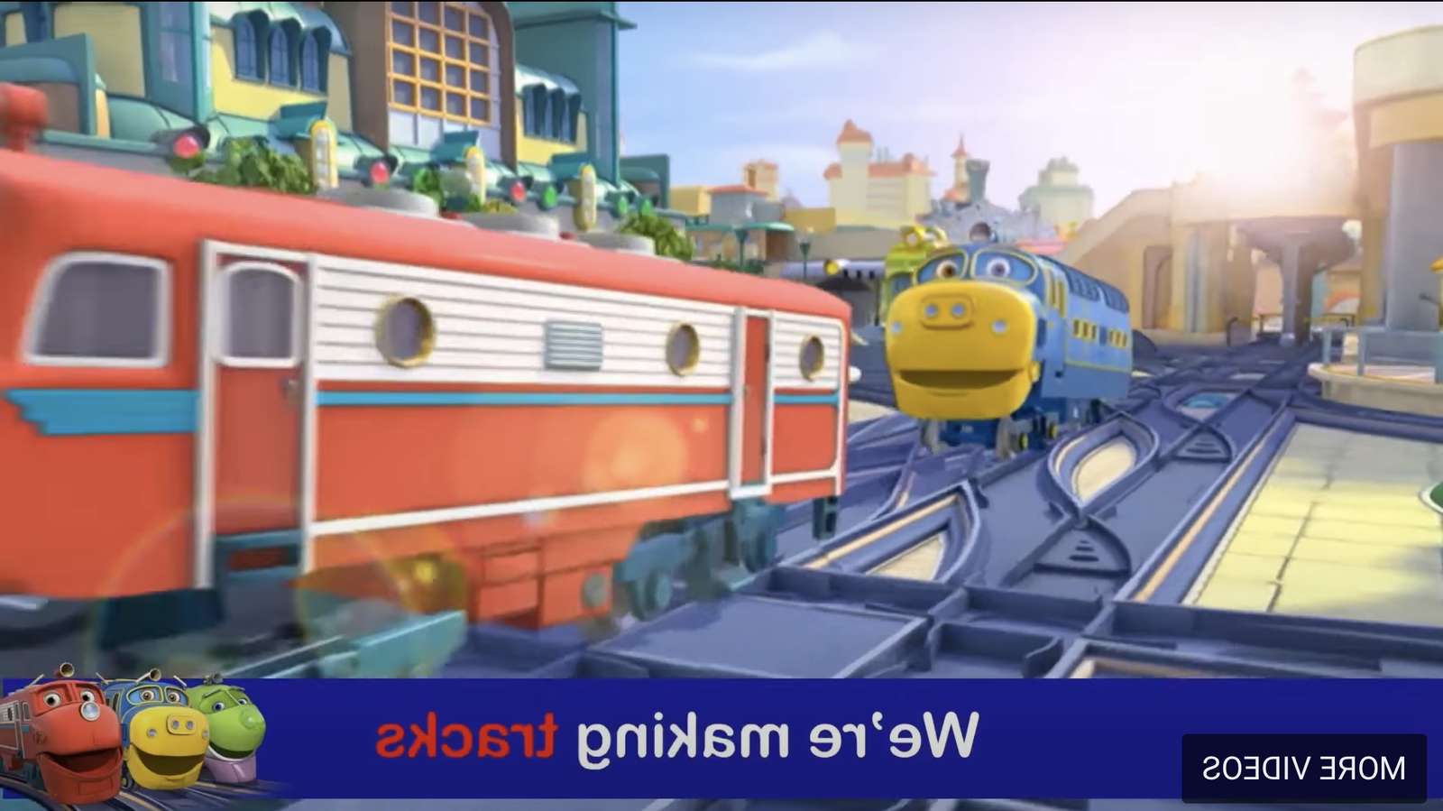 Chuggington theme song puzzle online from photo