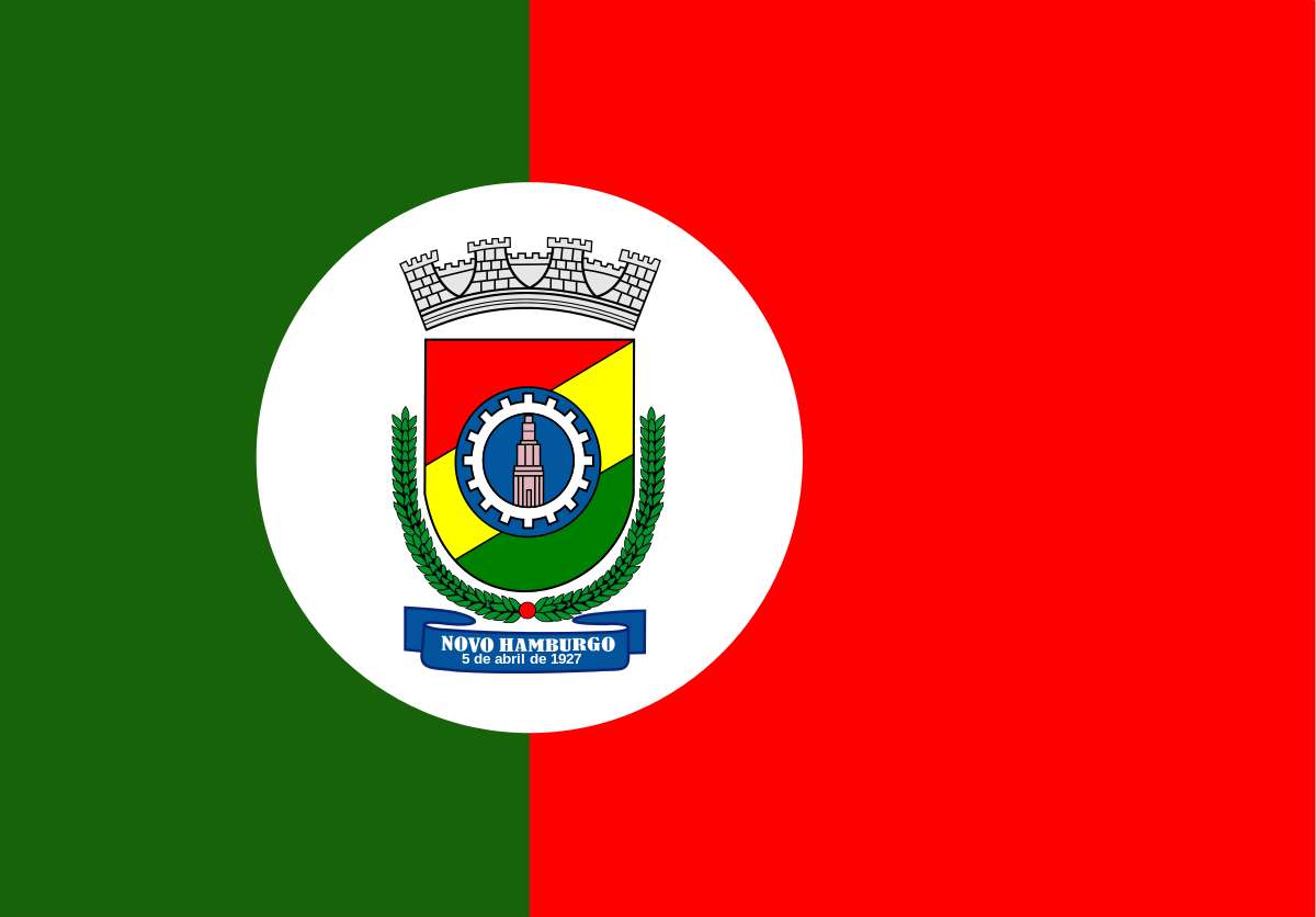 Флаг Ново Гамбурго онлайн-пазл