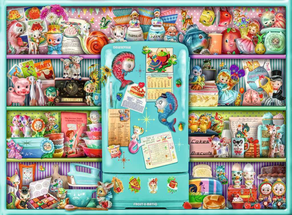 Kitschy Kitchen puzzle online from photo