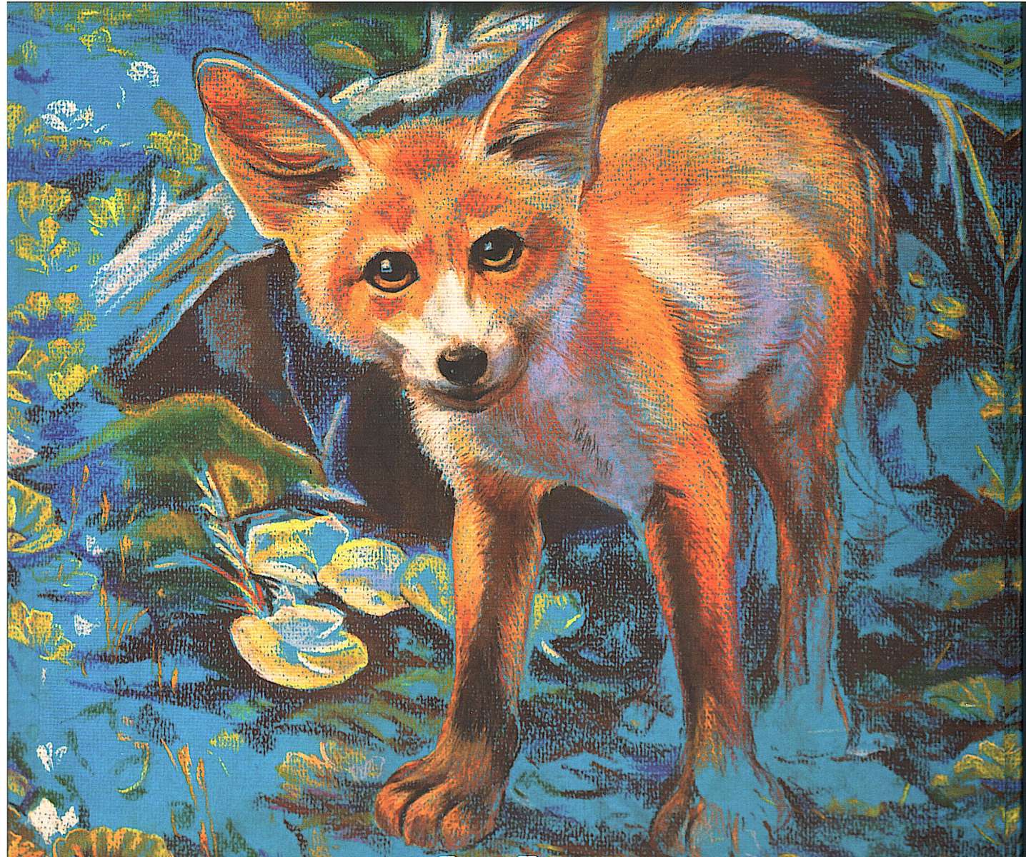 little fox puzzle online from photo