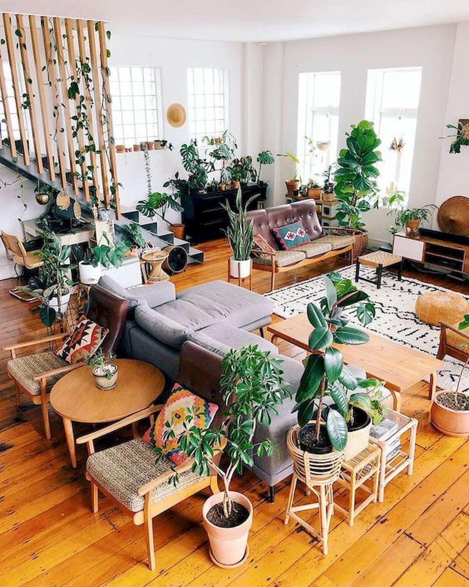 Living Room With Plants online puzzle
