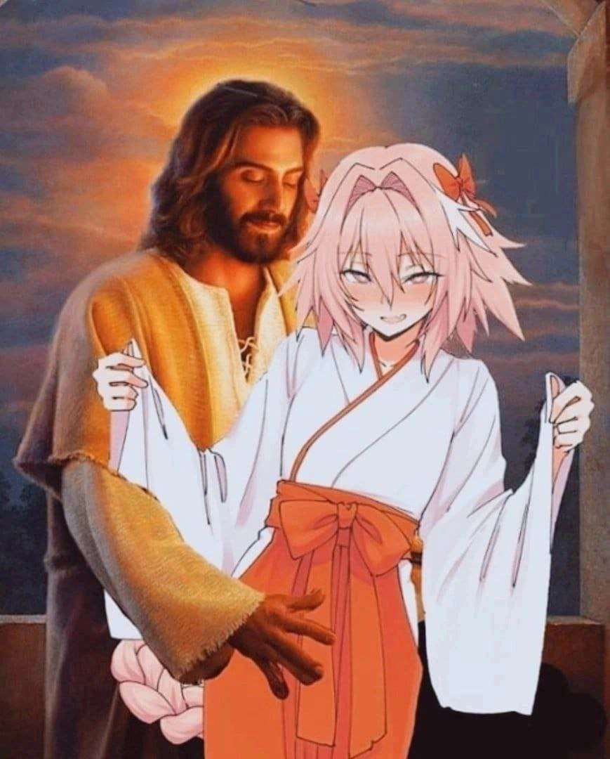 Исус прегръща онлайн пъзел от снимка
