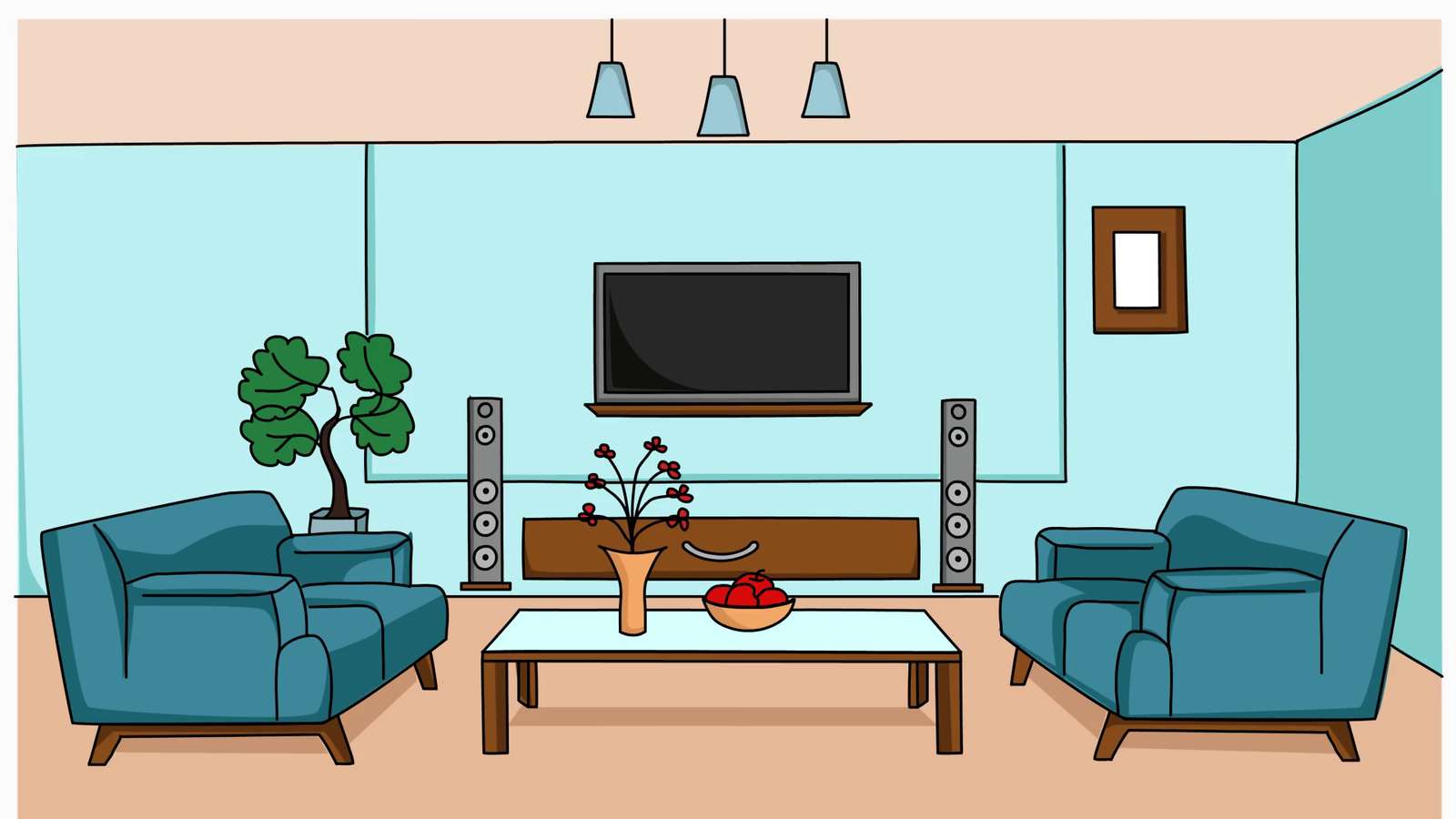 Nova sala de estar puzzle online a partir de fotografia