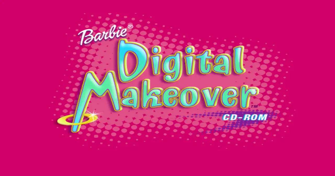 Barbie Digital Makeover παζλ online από φωτογραφία