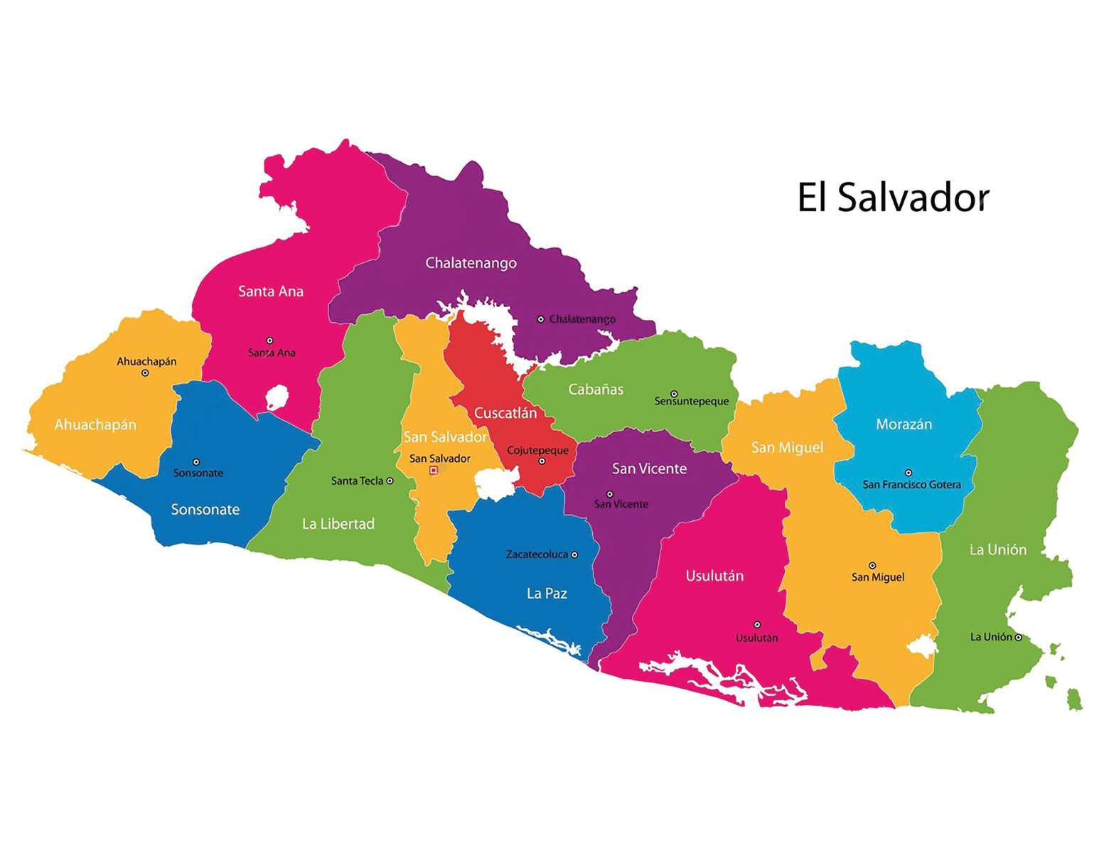 Ел Салвадор онлайн пъзел от снимка