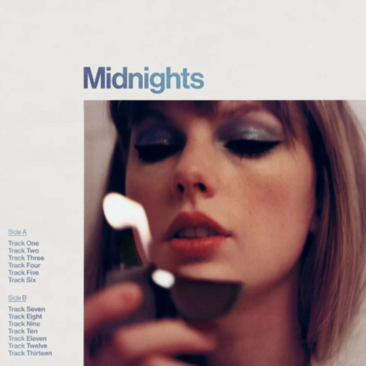 Midnights - coperta albumului Taylor Swift puzzle online din fotografie