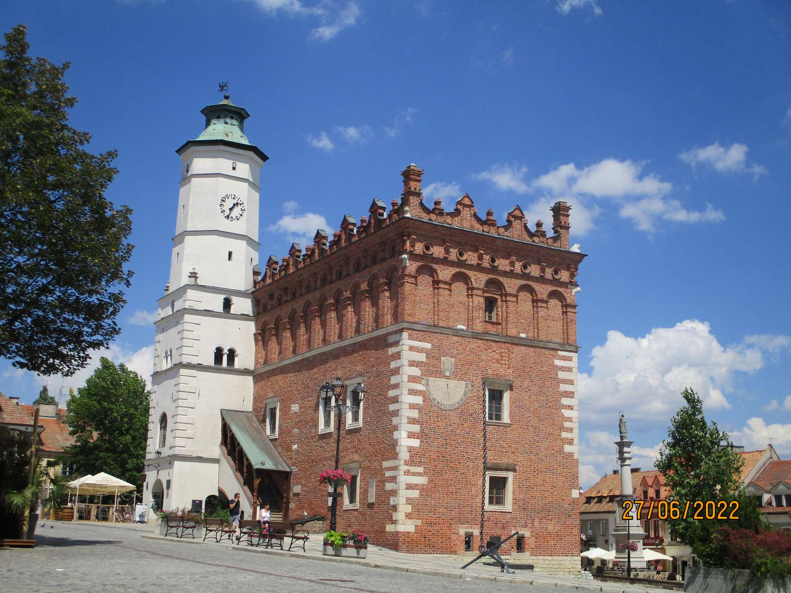 Rathaus in Sandomierz Online-Puzzle