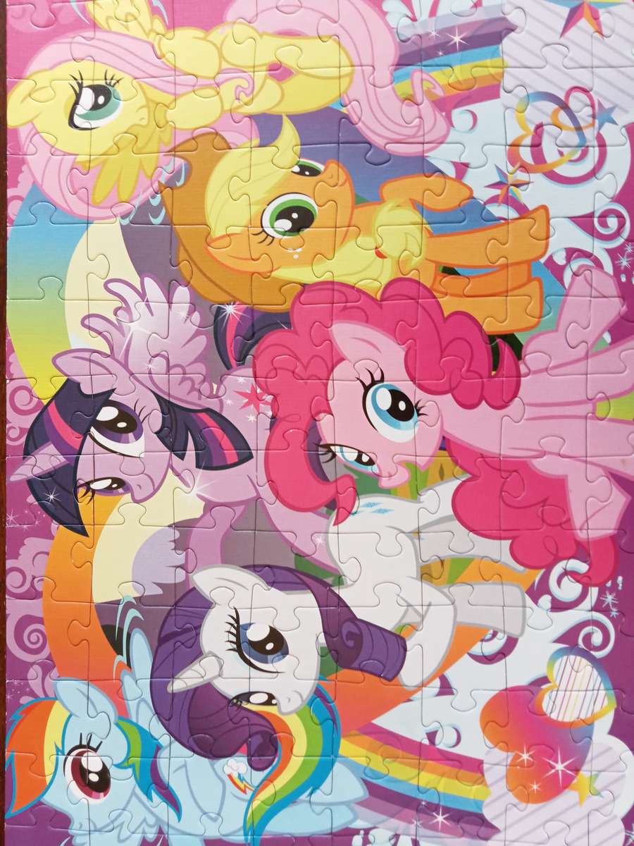 Little pony puzzle online from photo