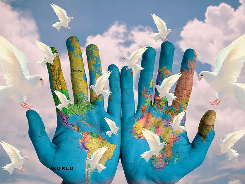 21 вересня - Міжнародний день миру скласти пазл онлайн з фото