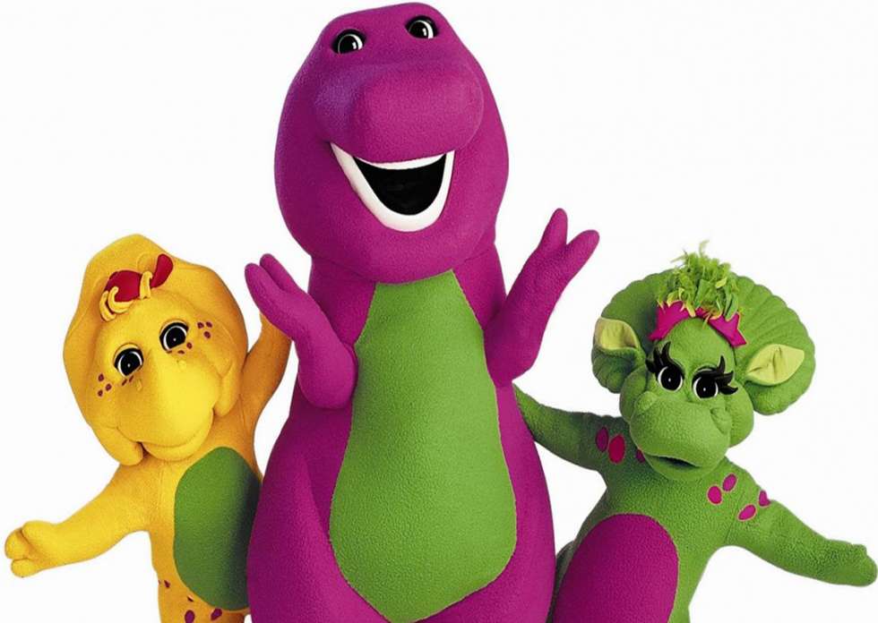 BARNEY IS A CARICATURE puzzle online from photo