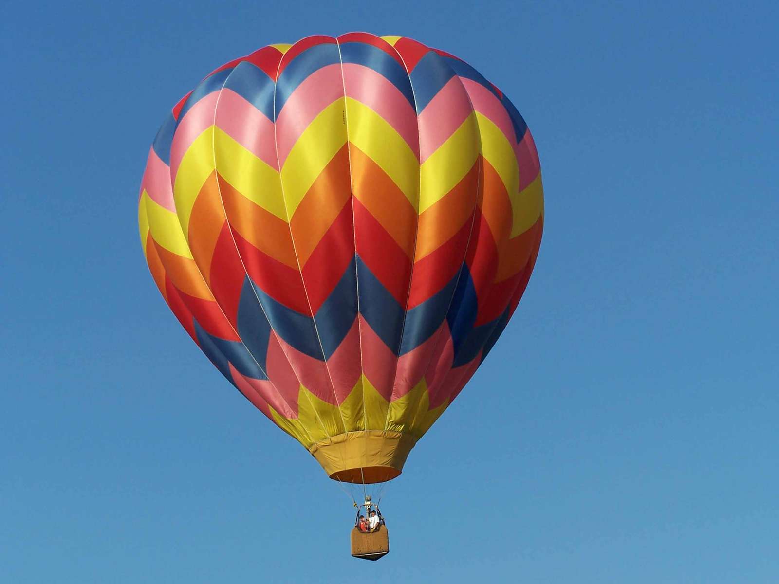 hot air balloon puzzle online from photo