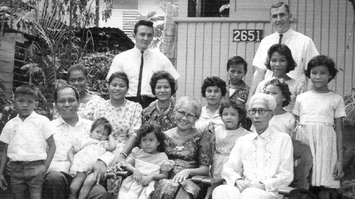 Семья Андраде в 1961 году. онлайн-пазл