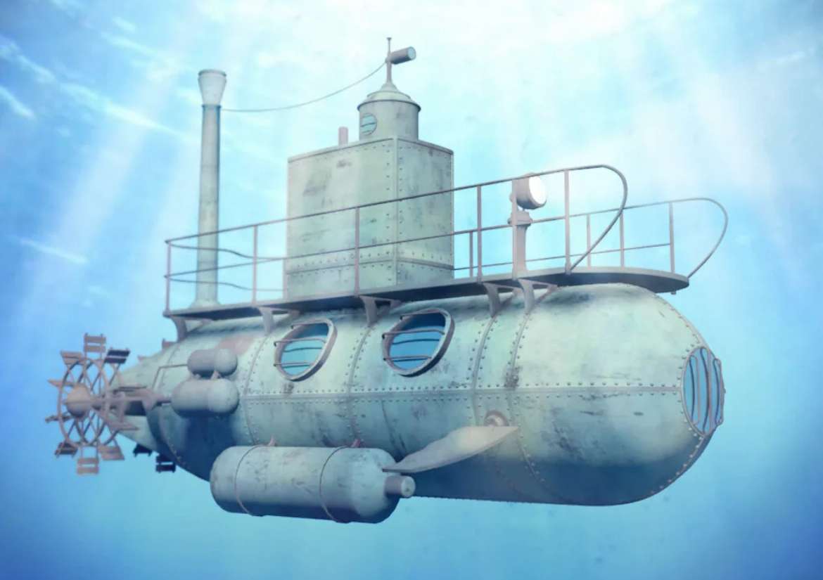 Bathyscaphe puzzle online from photo