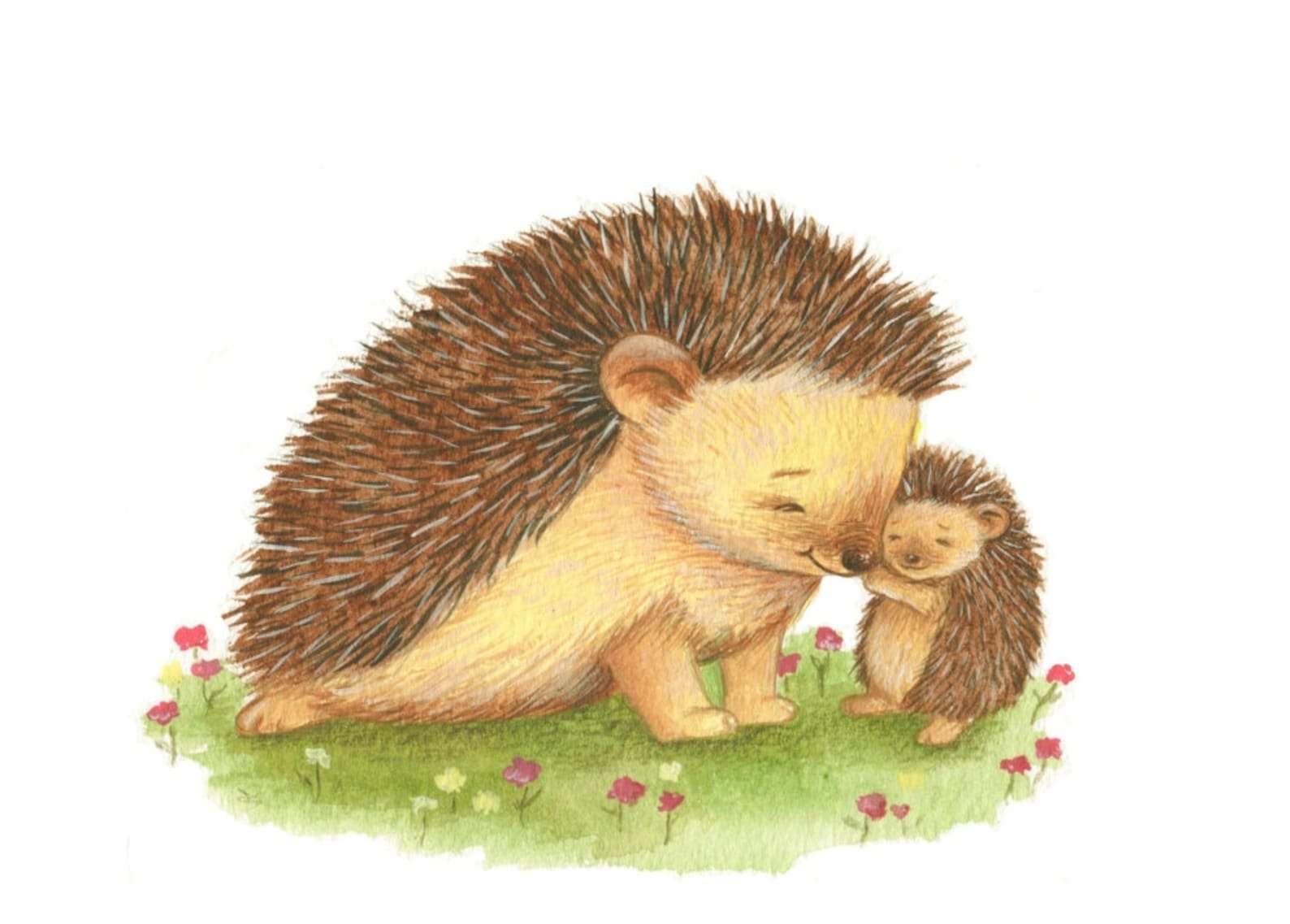 HEDGEHOG puzzle online from photo